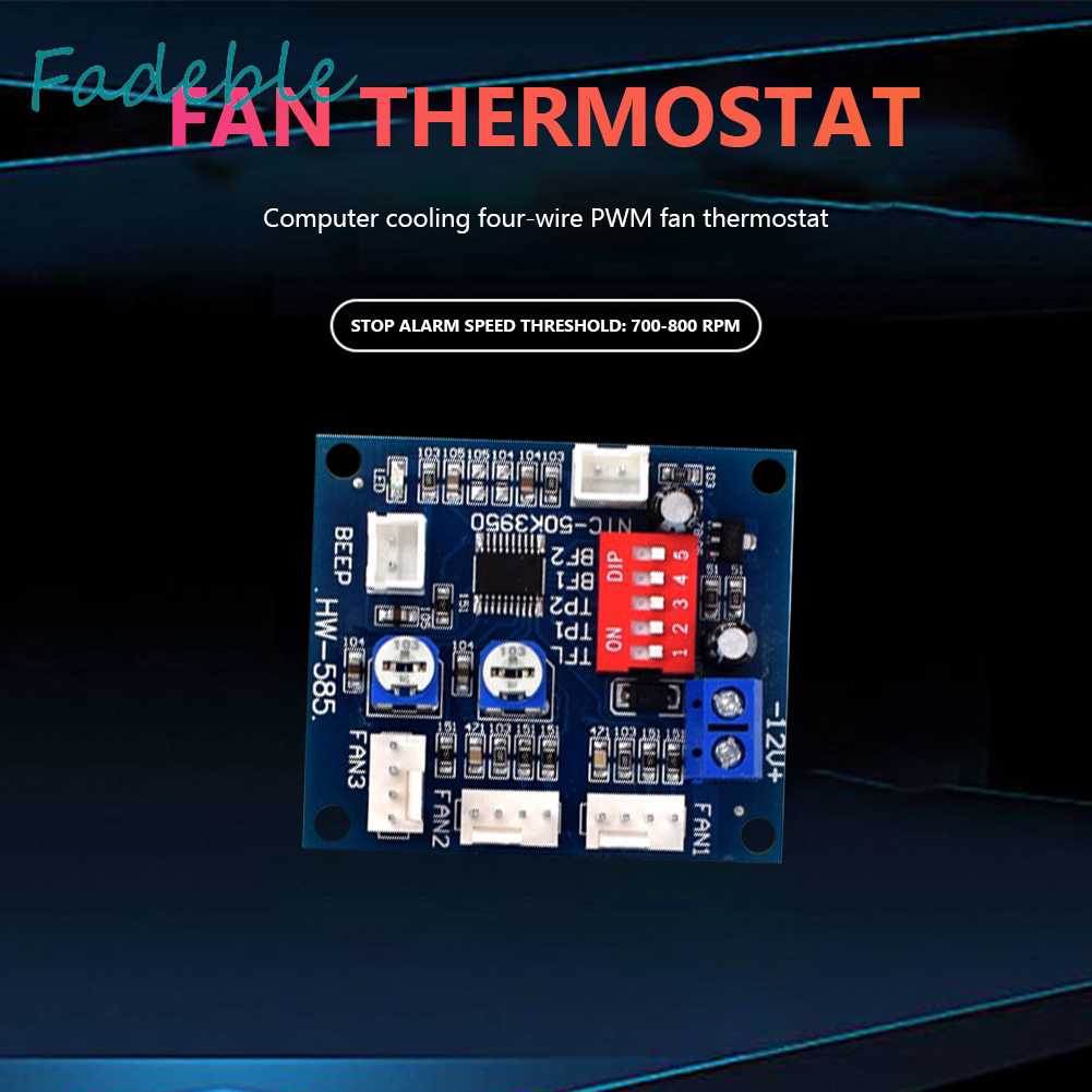 Module Điều Khiển Tốc Độ Quạt Máy Tính 4 Dây HW-585 PWM