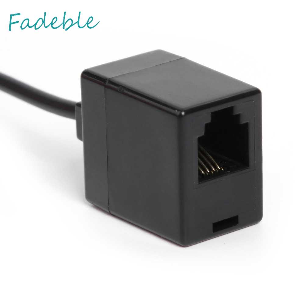 Cáp ChuyểN ĐổI Âm Thanh RJ45 8P8C ĐầU CắM Sang Lỗ CắM RJ11 6P4