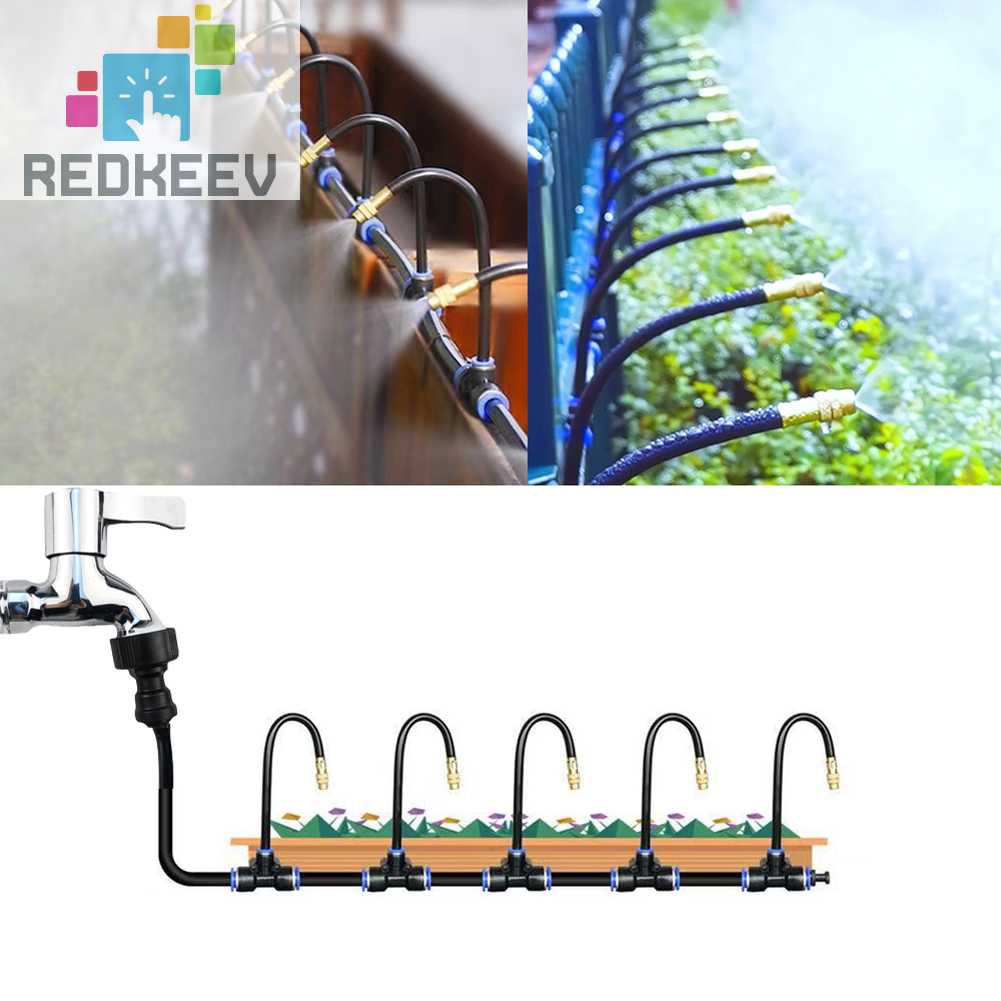 Hệ Thống Phun Sương Tưới Vườn 360 Độ 5M / 10M