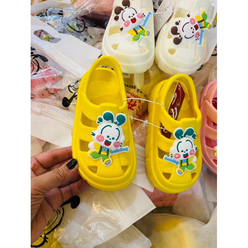 Sandal bé trai bé gái hoạ tiết 3D đáng yêu 2023
