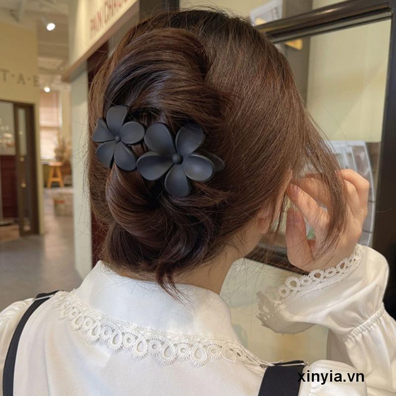 Kẹp Tóc Hình Nơ Họa Tiết Hoa Phong Cách Hàn Quốc Phổ Biến Dành Cho Bạn Nữ