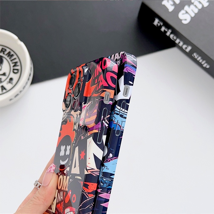 Ốp Điện Thoại Họa Tiết Graffiti Cho iPhone 14Pro 11Pro Plus 14 Promax1213 Pro 14Pro 1114iPhone Pro 1411 MaxiPhoneMax11 MDI8