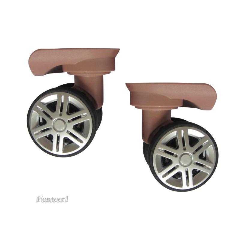 [Fenteer1] 2 Bánh Xe Thay Thế Cho Vali Hành Lý Yên Tĩnh Chắc Chắn