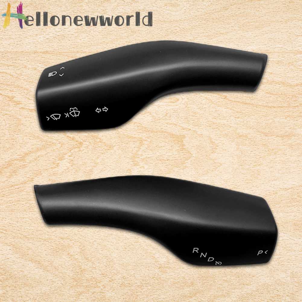 1 Cặp Núm Bọc Cần Gạt Số Màu Nhám Cho Tesla Model Y 3