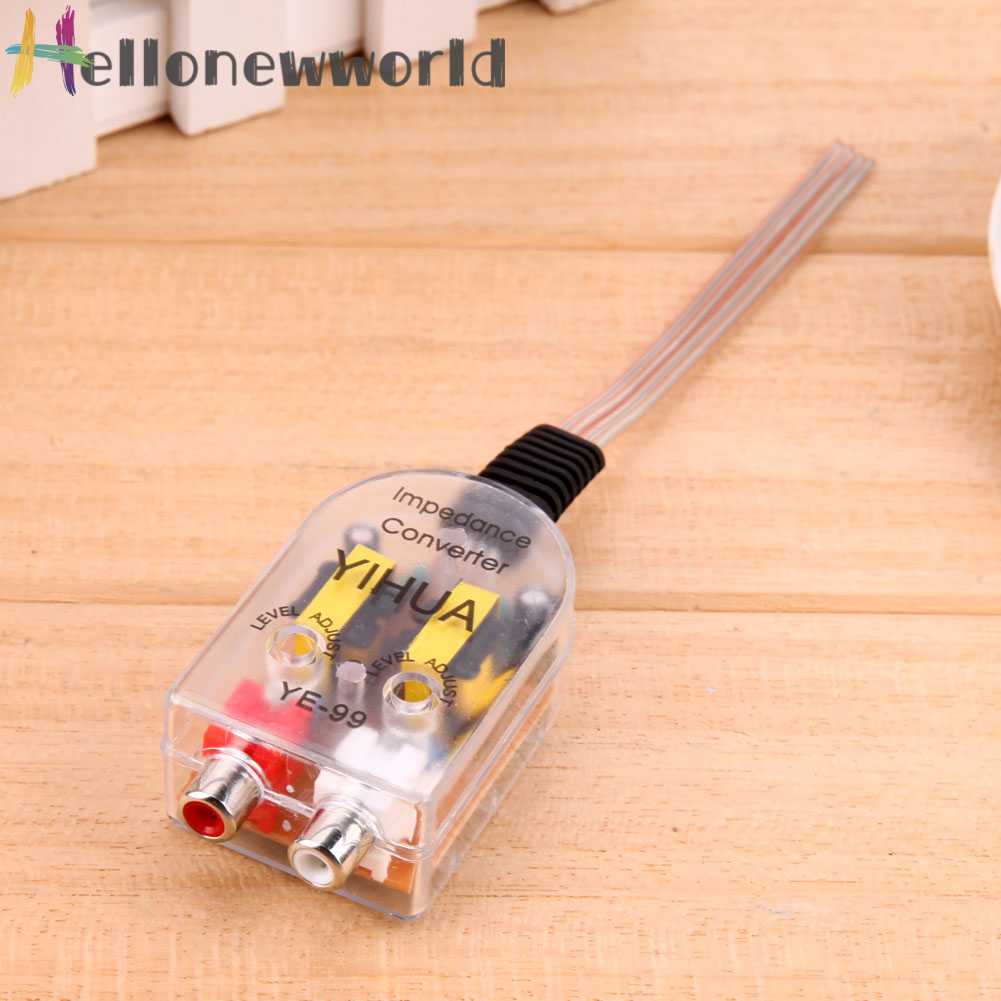 Bộ Thiết Bị Khuếch Đại Tín Hiệu Âm Thanh 12V RCA Cho Xe Hơi