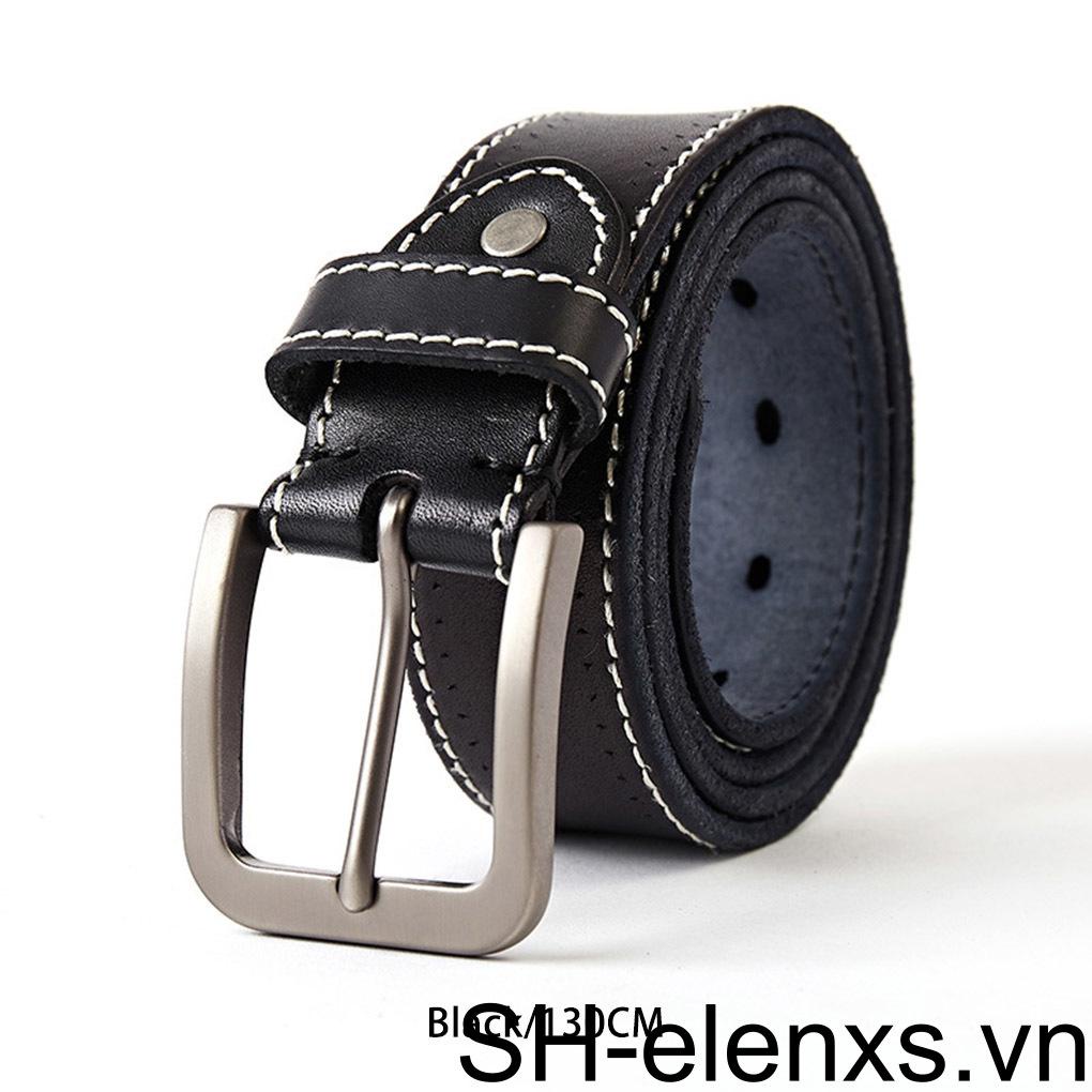 Thắt Lưng Da Khóa Hợp Kim Tùy Chỉnh Thời Trang Sang Trọng Cho Nam