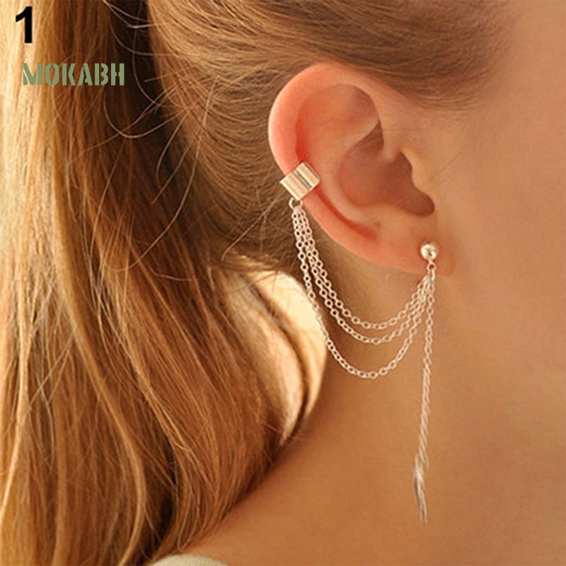 1 Khuyên Vành Tai Tua Rua Thời Trang Cá Tính