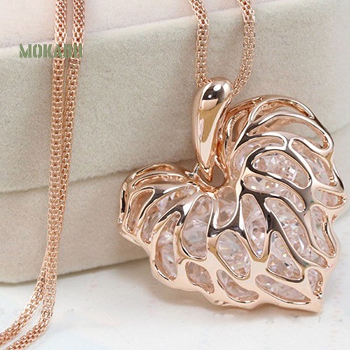 Vòng cổ HợP Kim HìNh Tim ThờI Trang