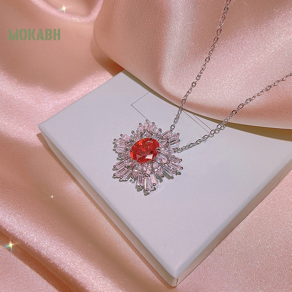 Bộ Trang Sức Vòng Cổ / Bông Tai / Nhẫn Đính Đá Sang Trọng Thời Trang Cho Nữ