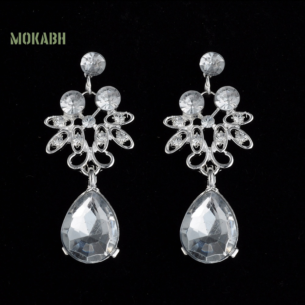 Bộ Vòng cổ + Bông Tai HìNh BướM ĐíNh Đá Xinh XắN