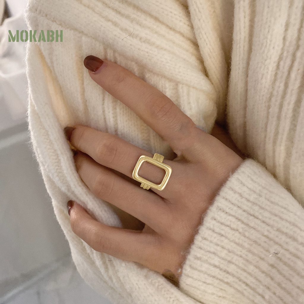 Set 18 / 23 Nhẫn Đeo Tay Nhiều Lớp Thời Trang Vintage