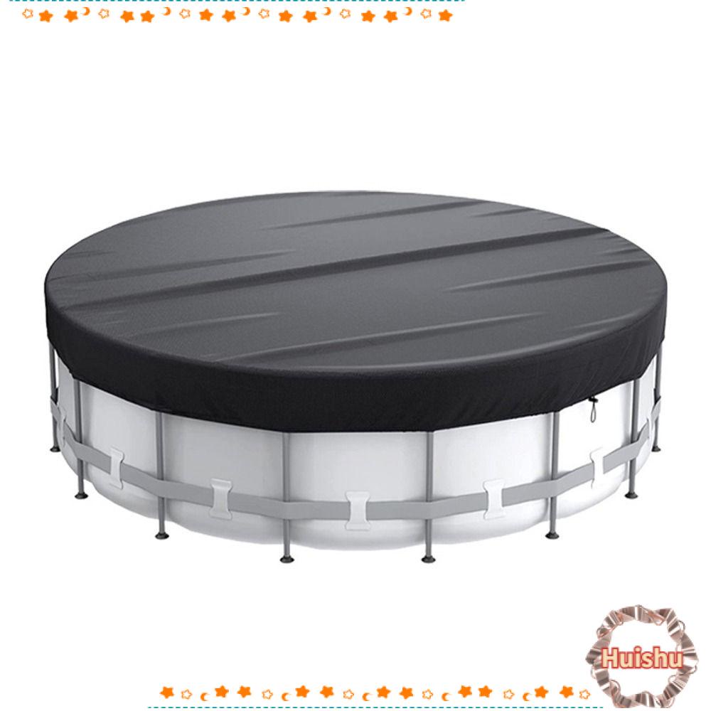 Vỏ Bọc Bể bơi Tròn Chống Bụi Có Khóa Nâng Cấp Sử Dụng Năng Lượng Mặt Trời