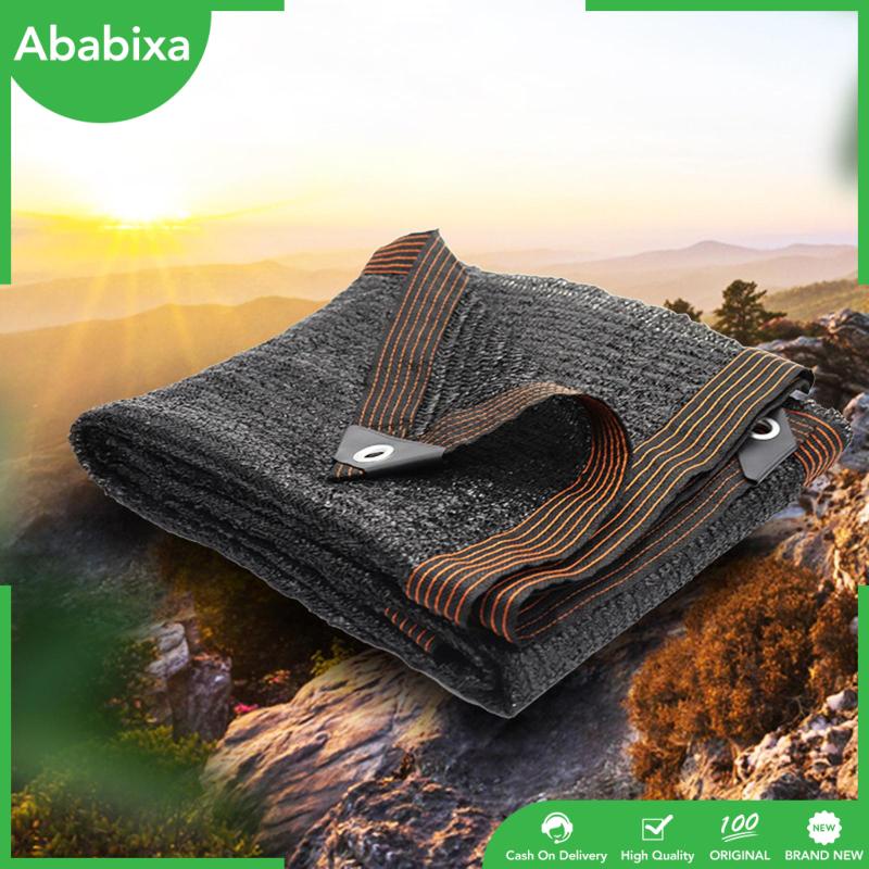 [Ababixa] Tấm Che Nắng Bằng Vải Che Mặt Dễ Dàng Lắp Đặt Cho Cây Trồng Hạng Nặng Kennels Màu Đen