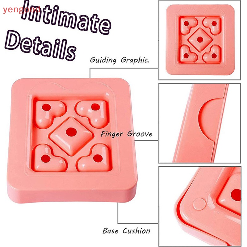 1 Bộ Dụng Cụ Cắt Bánh Sandwich Hình Trái Tim / Vuông Tiện Dụng An Toàn Cho Trường Học