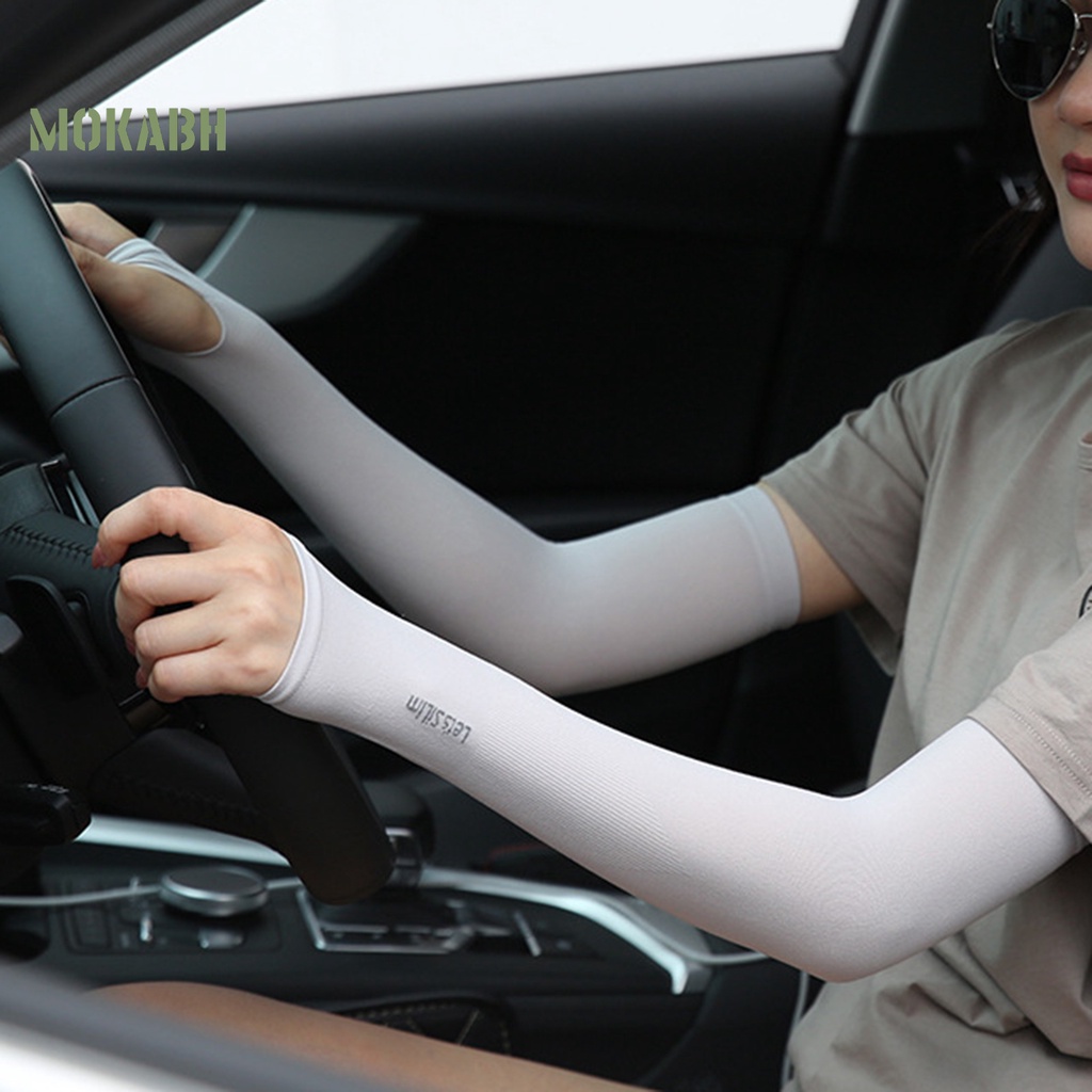 1 Đôi Găng Tay Co Giãn Chống Tia UV Màu Sắc Thời Trang Mùa Hè Cho Nam Và Nữ