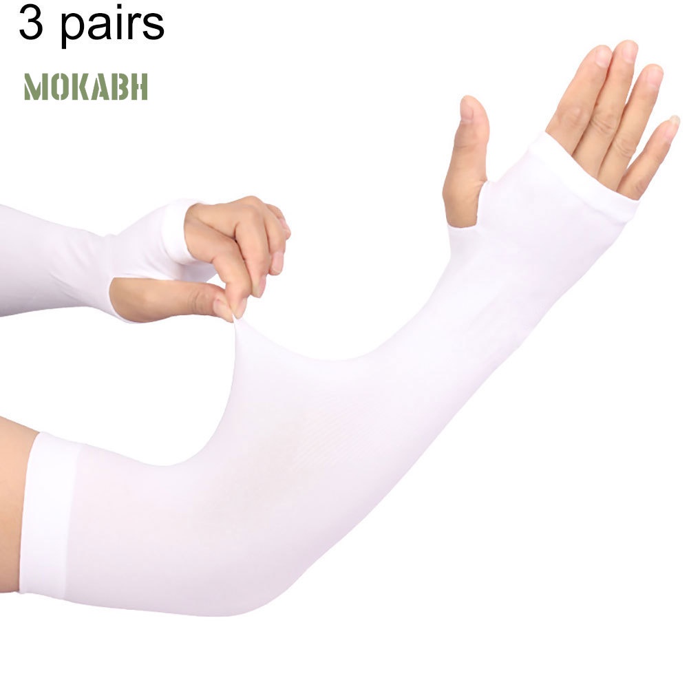 3 Đôi Găng Tay Chống Nắng Chống Tia UV Thoáng Khí Tiện Dụng Và Bền