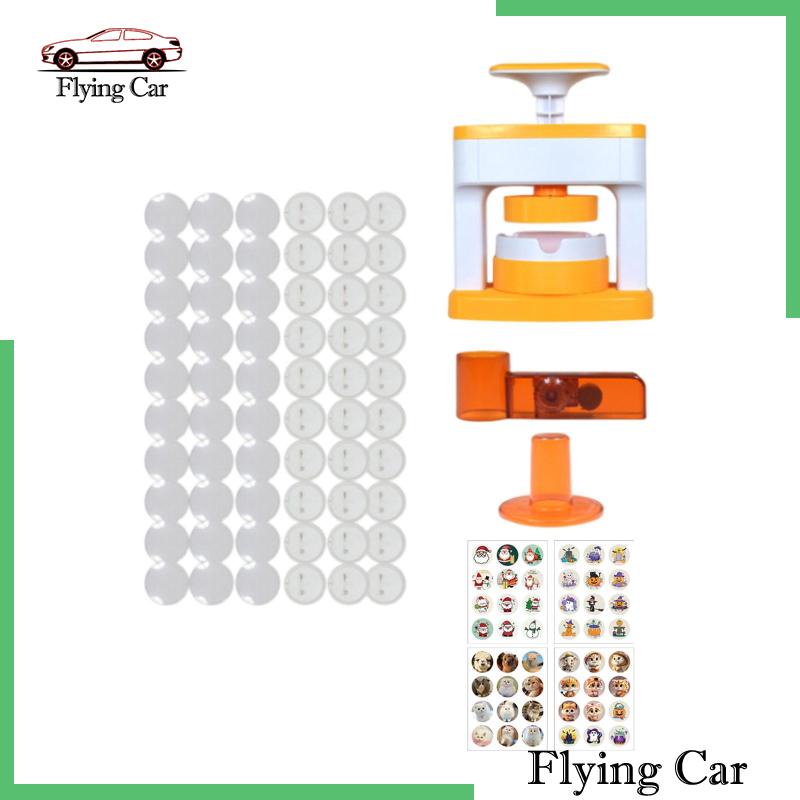 Máy Làm Nút Ghim Cài Áo / Gương / Móc Khóa Sinh Nhật DIY Lzdjfmy2