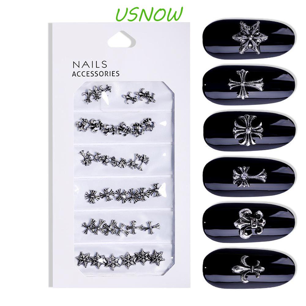 Phụ Kiện Trang Trí Móng Tay Nghệ Thuật Độc Đáo|Hộp MóNg Tay Trang Trí 3D BằNg HợP Kim