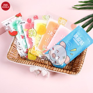 Danle Miếng Dán Làm Mát Lạnh Nước Đá Mùi Trái Cây Hoạt Hình Dễ Thương
