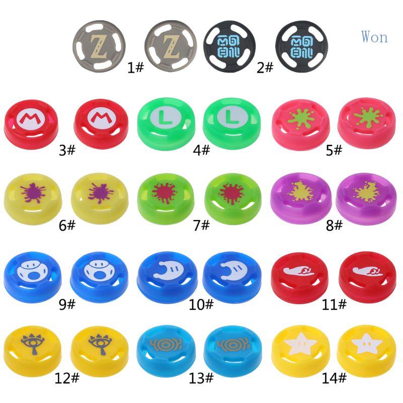 Bộ 2 Nút Bọc Cần Điều Khiển Chơi Game Mềm Mại Cho Switch NS Ốp