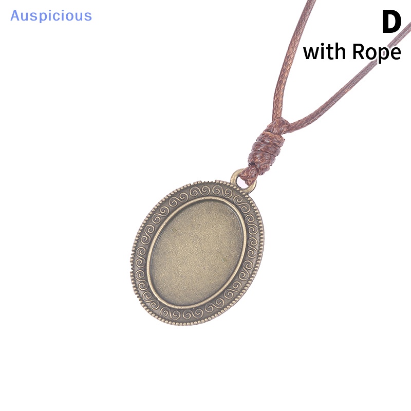 Khay Hình Oval Rỗng 18 * 25mm Dùng Làm Mặt Dây Chuyền DIY