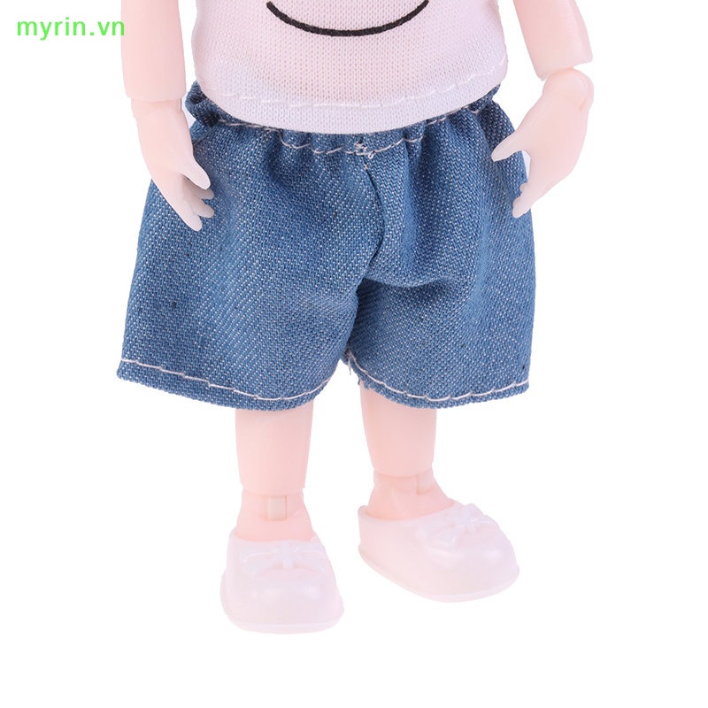 Đầm Đồ Chơi Búp Bê 16 / 17cm Kèm Quần Áo 13 Khớp Nối