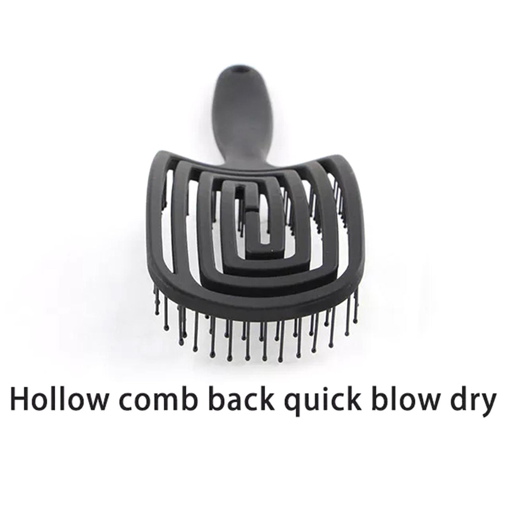 Lược Chải Tóc Massage Da Đầu Bằng Nylon Cho Salon X4R4