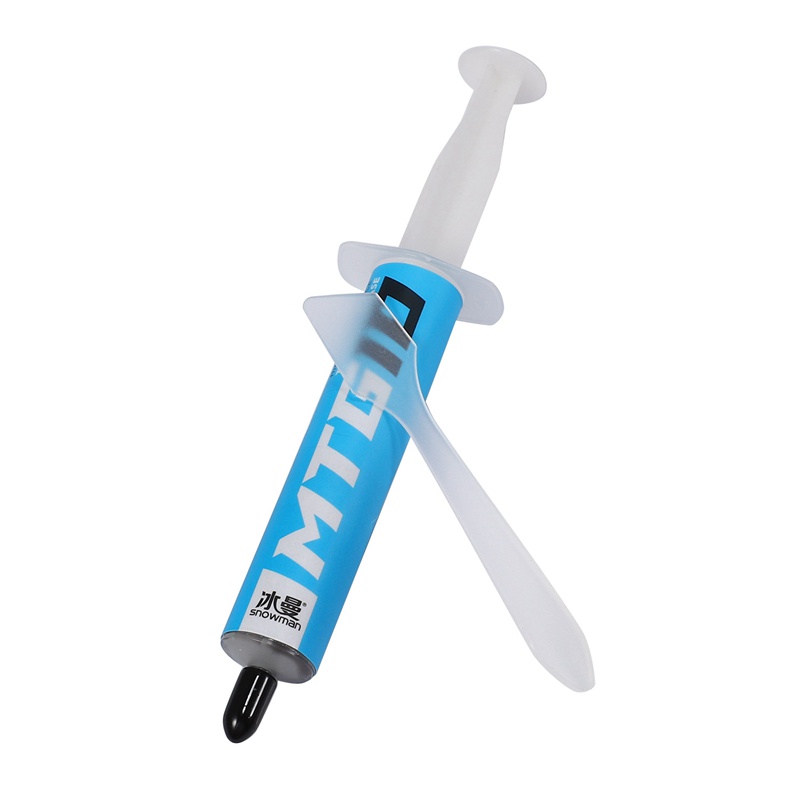 Dán nhiệt snowman mtg10, keo dán nhiệt cpu mỡ silicone, máy tính xách tay để bàn hình ảnh chip dán nhiệt silicone