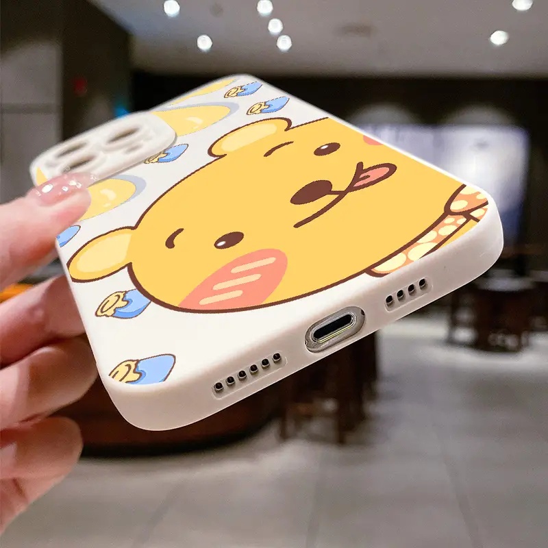 Ốp Điện Thoại TPU Silicon Hình Gấu Cho IPhone 14 13 Pro Max 11 12 Pro Max XS X XR SE 2020 6S 8 7 Plus