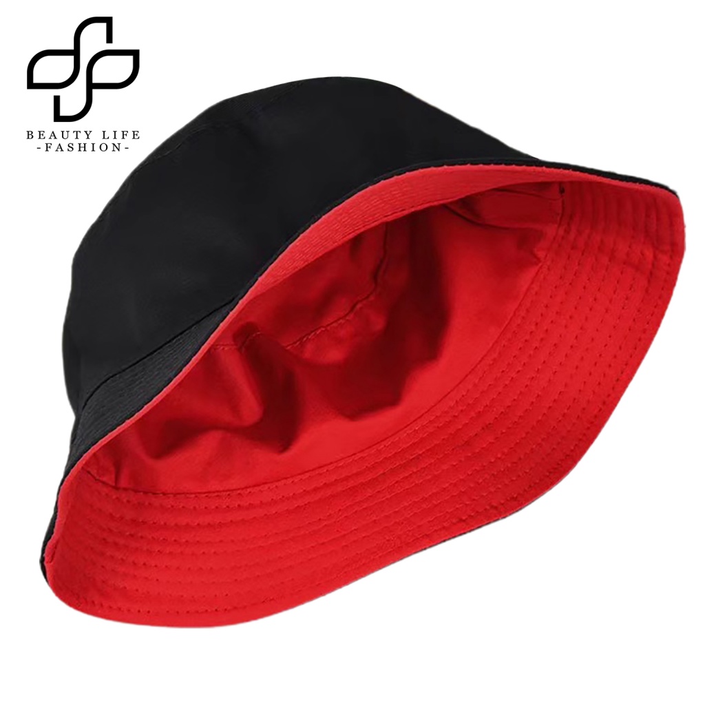 Mũ Bucket Vành Rộng Màu Trơn Thời Trang Làm Việc / Câu Cá