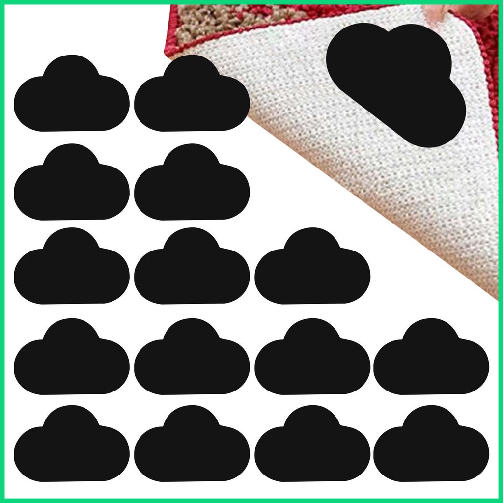 Set 16 Miếng Dán Hai Mặt Chống Trượt Cho Thảm Trải Sàn