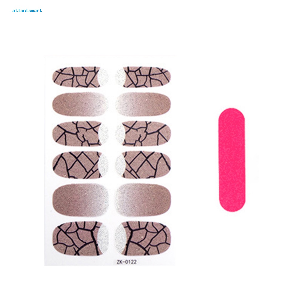 Túi Đựng Đồ Dùng Cao Cấp Tiện Dụng| 1 Bộ Miếng Dán Móng Tay Tự Dính Siêu Mỏng Chống Nước Dễ Sử Dụng