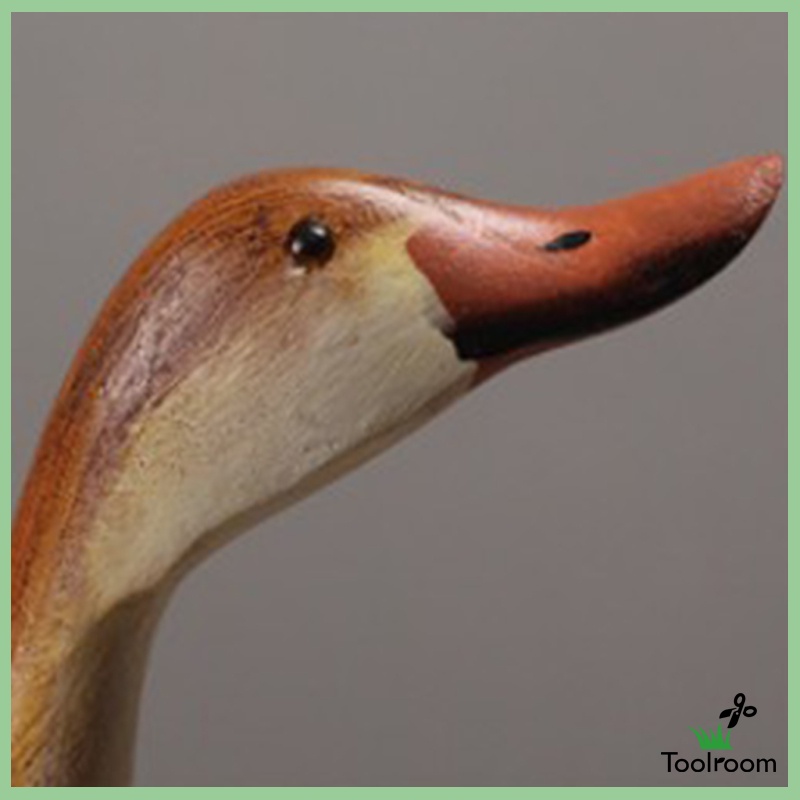 Set 3 Bức Tượng Vịt Sơn Thủ Công Trang Trí Sân Vườn