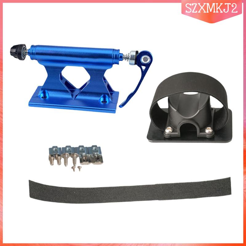 [szxmkj2] Khung Gắn Phuộc Xe Đạp / Xe Tải Bằng Hợp Kim Nhôm Màu Đen