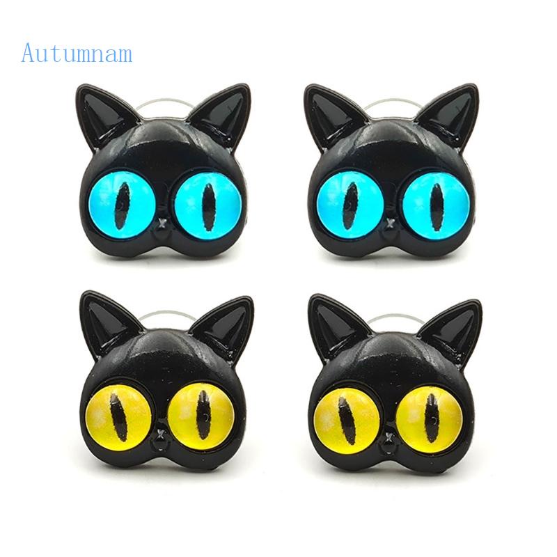 Bông Tai Hình Đầu Mèo Bằng Hợp Kim Chất Lượng Cao