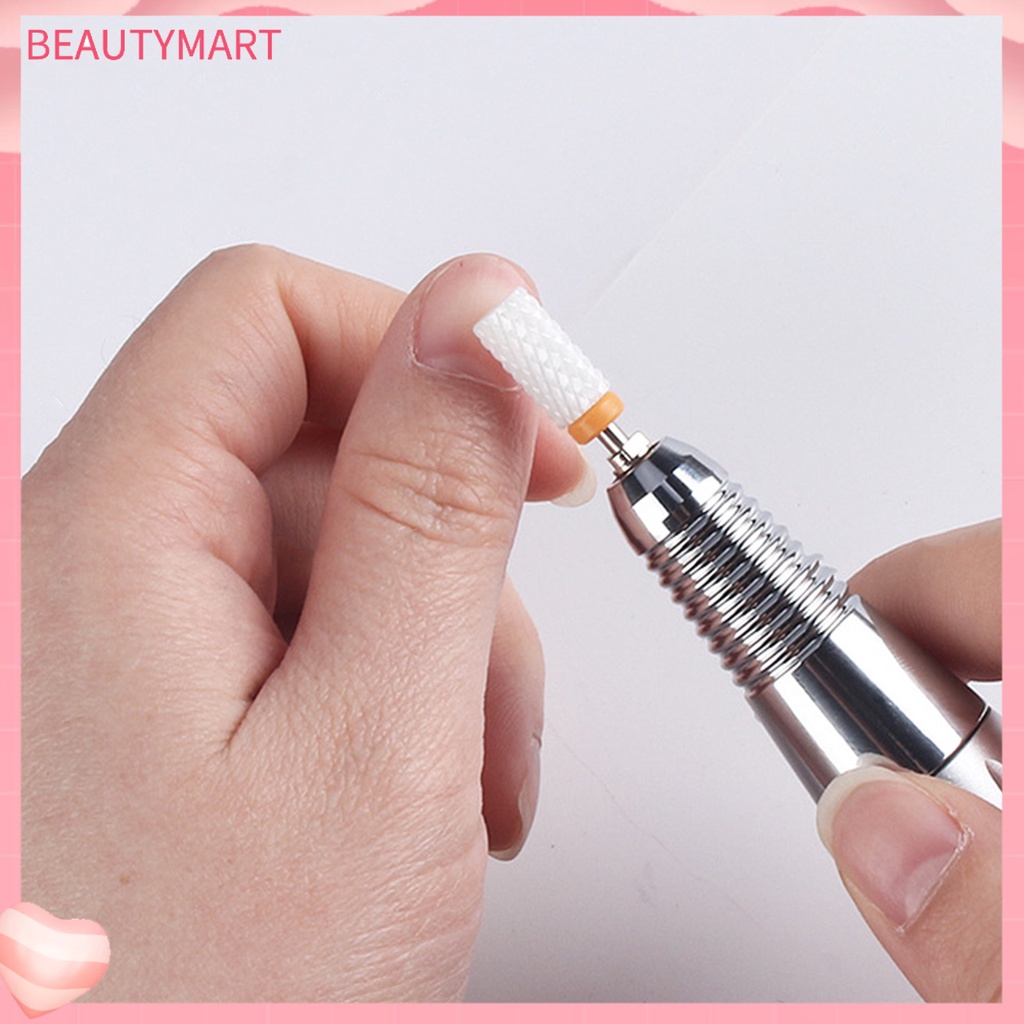 Mũi Khoan Đánh Bóng Móng Tay Đầu Phẳng Bằng Hợp Kim Chất Lượng Cao