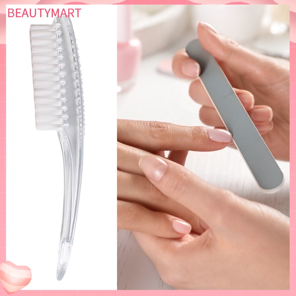 Set 4 Bàn Chải Vệ Sinh Móng Tay Cầm Dài Gọn Nhẹ Thoải Mái Đa Năng Có Thể Tái Sử Dụng