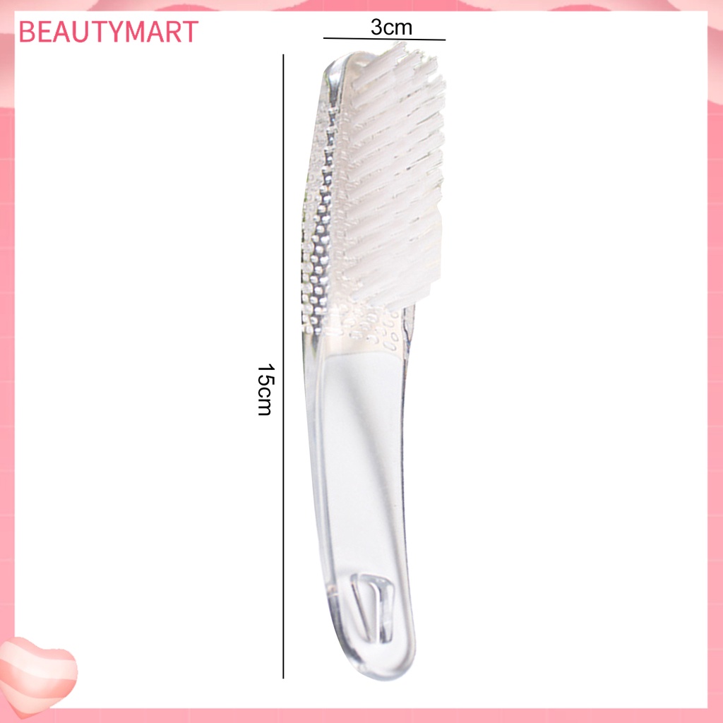 Set 4 Bàn Chải Vệ Sinh Móng Tay Cầm Dài Gọn Nhẹ Thoải Mái Đa Năng Có Thể Tái Sử Dụng