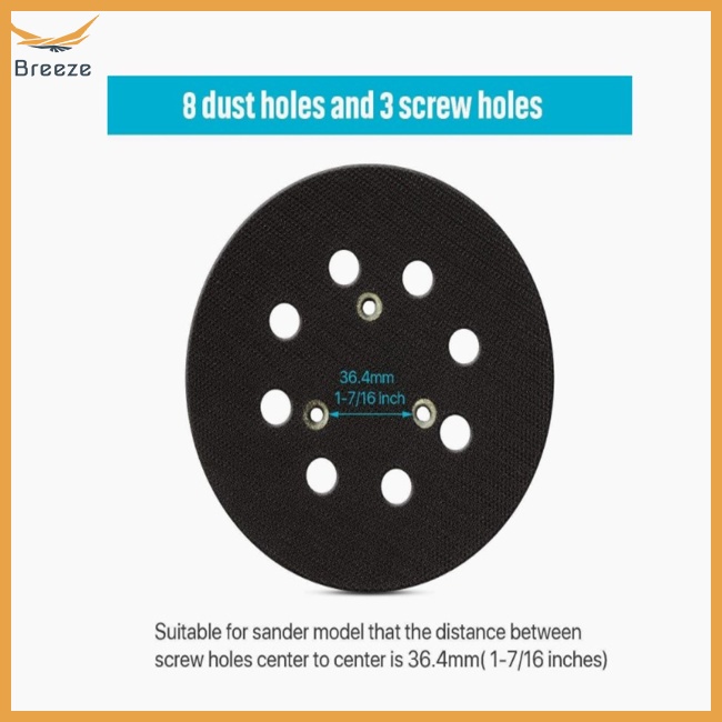 Đệm Vòng Móc 8 Lỗ 5 Inch Thay Thế Tương Thích Với Dây Cáp Makita