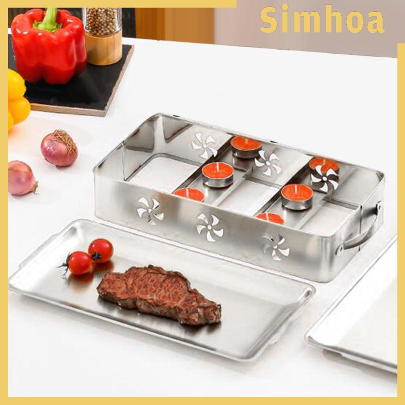 [SIMHOA] Đĩa Giữ Ấm Thức Ăn Dành Cho Nhà Hàng / Cắm Trại
