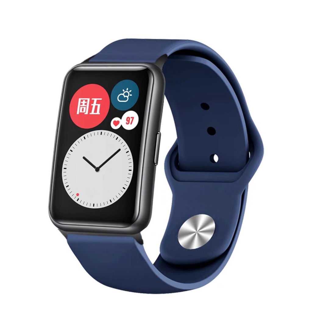 Phù Hợp Dây Đeo Thay Thế Bằng Silicon Có Khóa Cài Phù Hợp Cho huawei band 8 7 huawei band 8