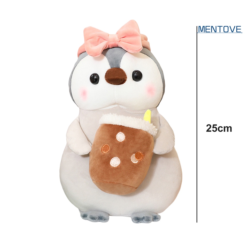 [MT] Chim Cánh Cụt Nhồi Bông Hoạt Hình Biểu Tượng Cảm Xúc Sống Động Siêu Mềm PP Cotton Làm Quà Tặng Sinh Nhật