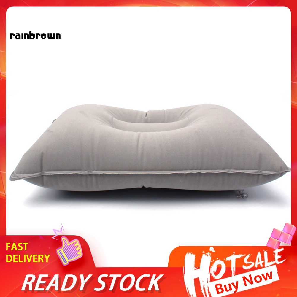 &lt; Rainbrown &gt; Gối Du Lịch / Cắm Trại Ngoài Trời Không Chứa Lạm phát