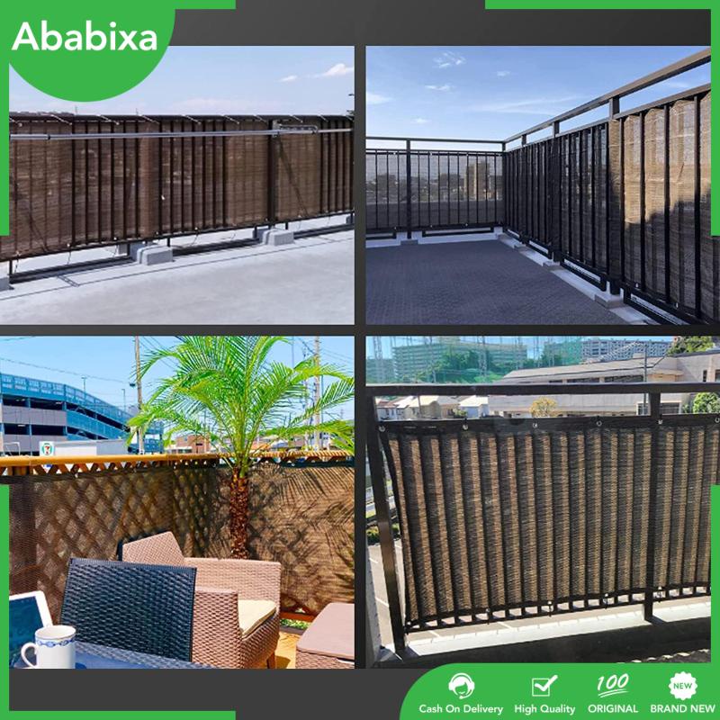 [Ababixa] Tấm Che Nắng Bằng Vải Che Mặt Dễ Dàng Lắp Đặt Cho Cây Trồng Hạng Nặng Kennels Màu Đen
