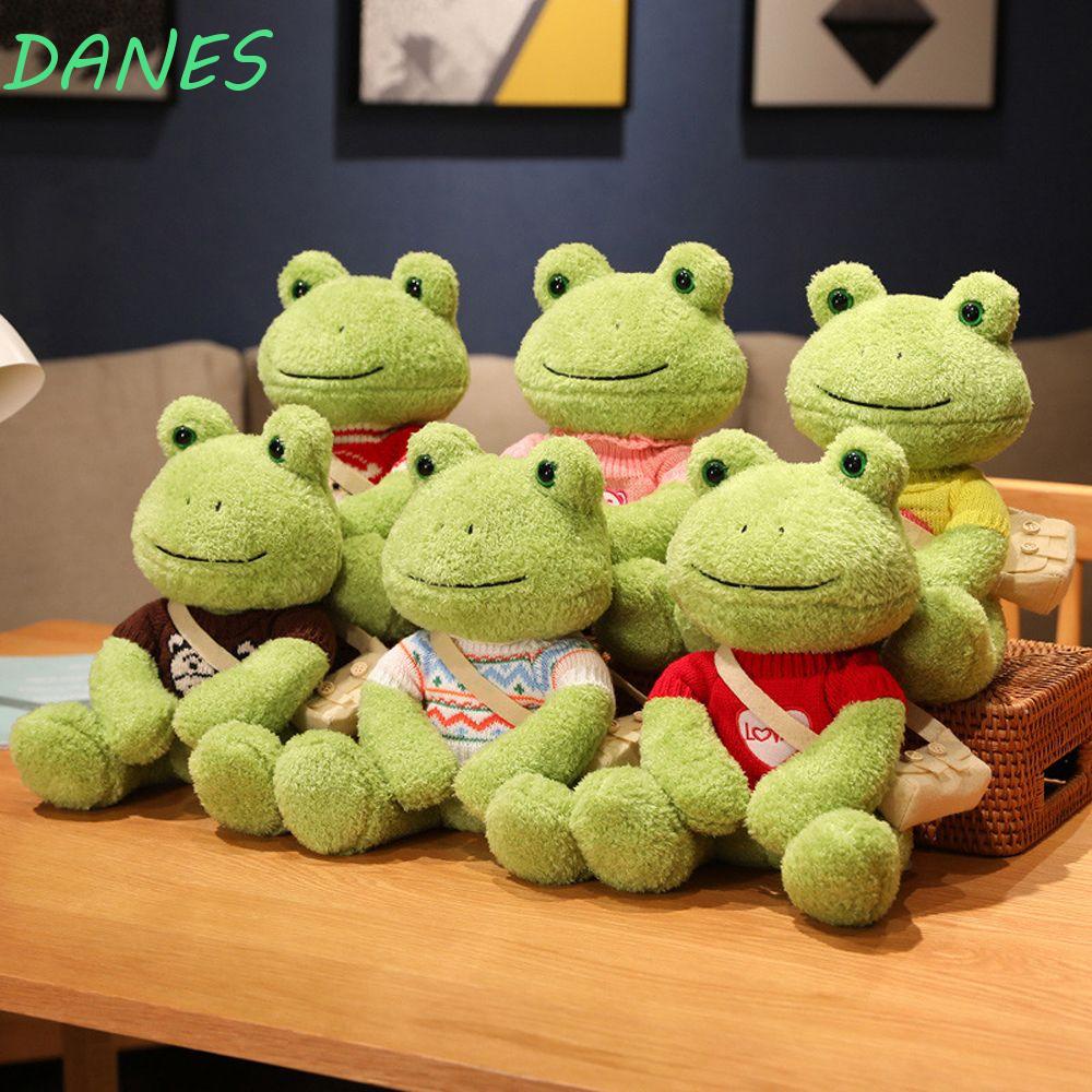 Đồ chơi nhồi bông Hình Ếch Hoạt Hình Trang Trí Nhà Cửa
