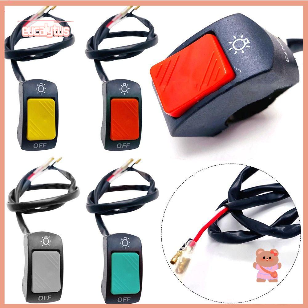 Công Tắc Bật / Tắt Đèn Mắt Gắn Tay Lái Xe Mô Tô / Xe Hơi 12v