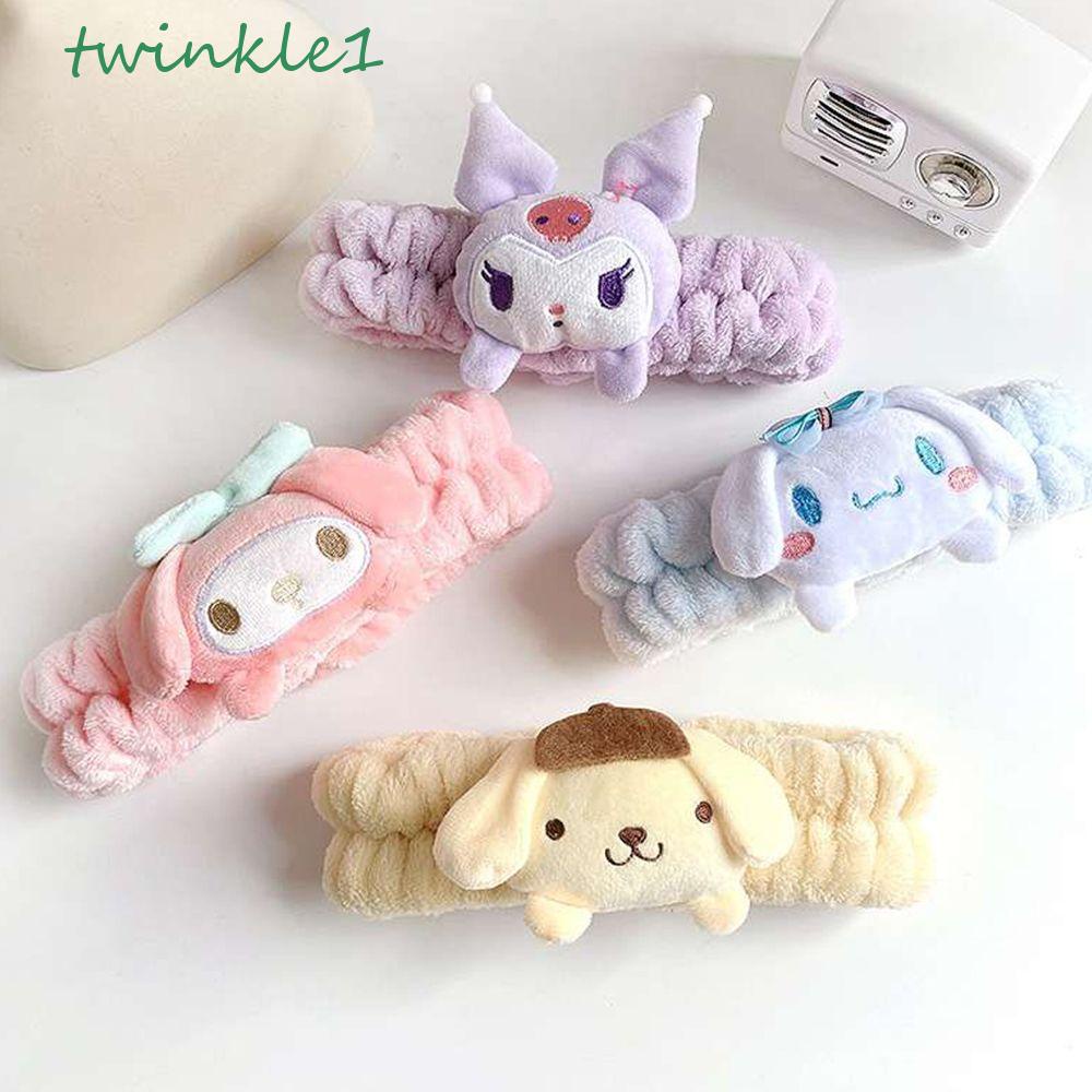 Băng Đô Cài Tóc Lông Cừu San Hô Mềm Mại Phong Cách Hàn Quốc Cho Nữ