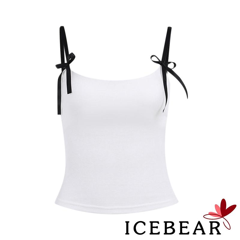 Áo Hai Dây Mùa Hè Màu Sắc Tương Phản Thời Trang Cho Nữ