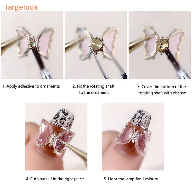 Set 5 / 10 Phụ Kiện Trang Trí Móng Tay Họa Tiết Hoạt Hình Dễ Thương