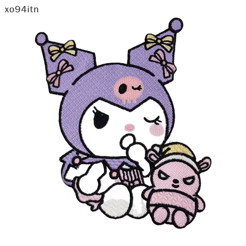 Miếng Vá Trang Trí Quần Áo Tự Làm Hình Kuromi Hoạt Hình Dễ Thương